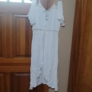 Brand New Duster Dress Off-White